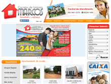 Tablet Screenshot of corretormarcos.com.br
